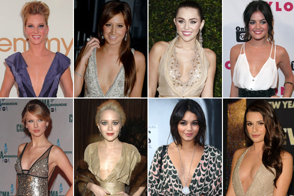 Famous Beauties with Small Breasts