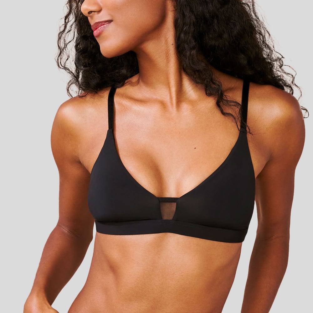Full Coverage Comfy Bra with Removable Contour Padding - Ultra-Light Bra