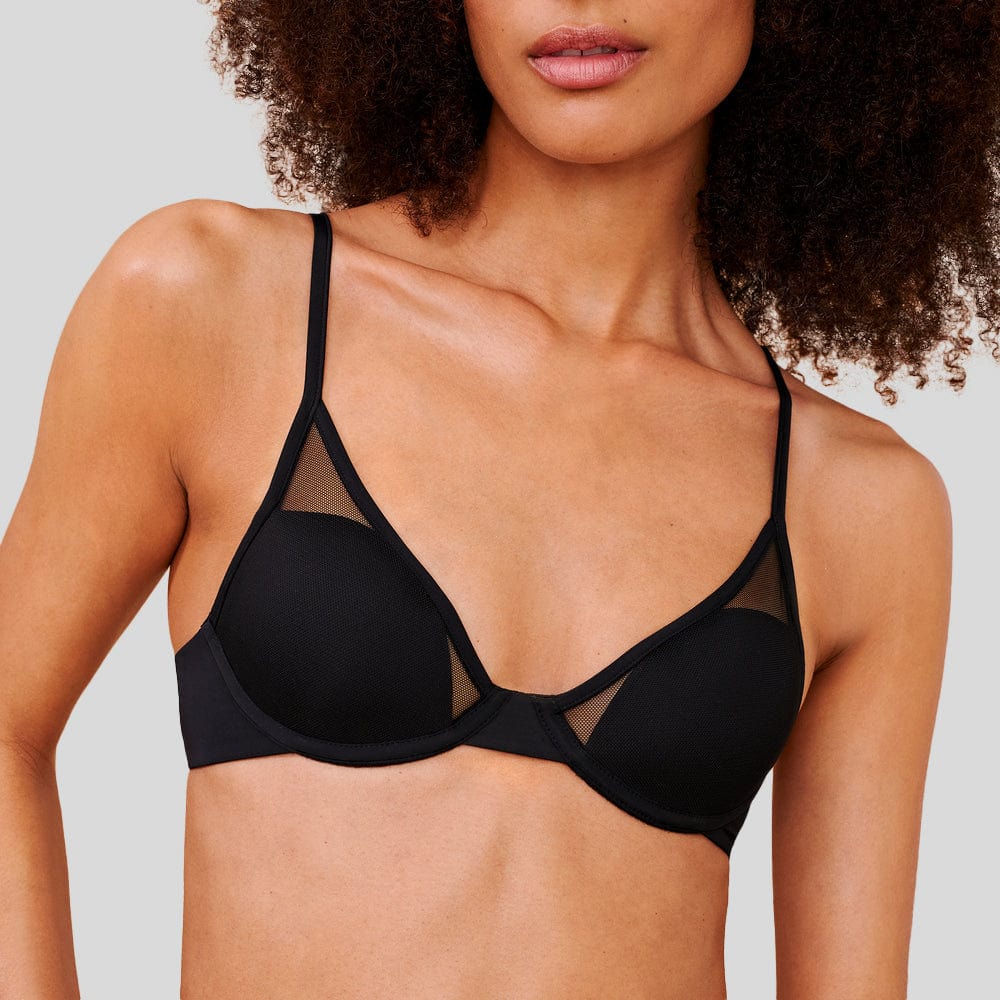 Contour Bra for Small Busts  Lace All You Bra Buff – Pepper