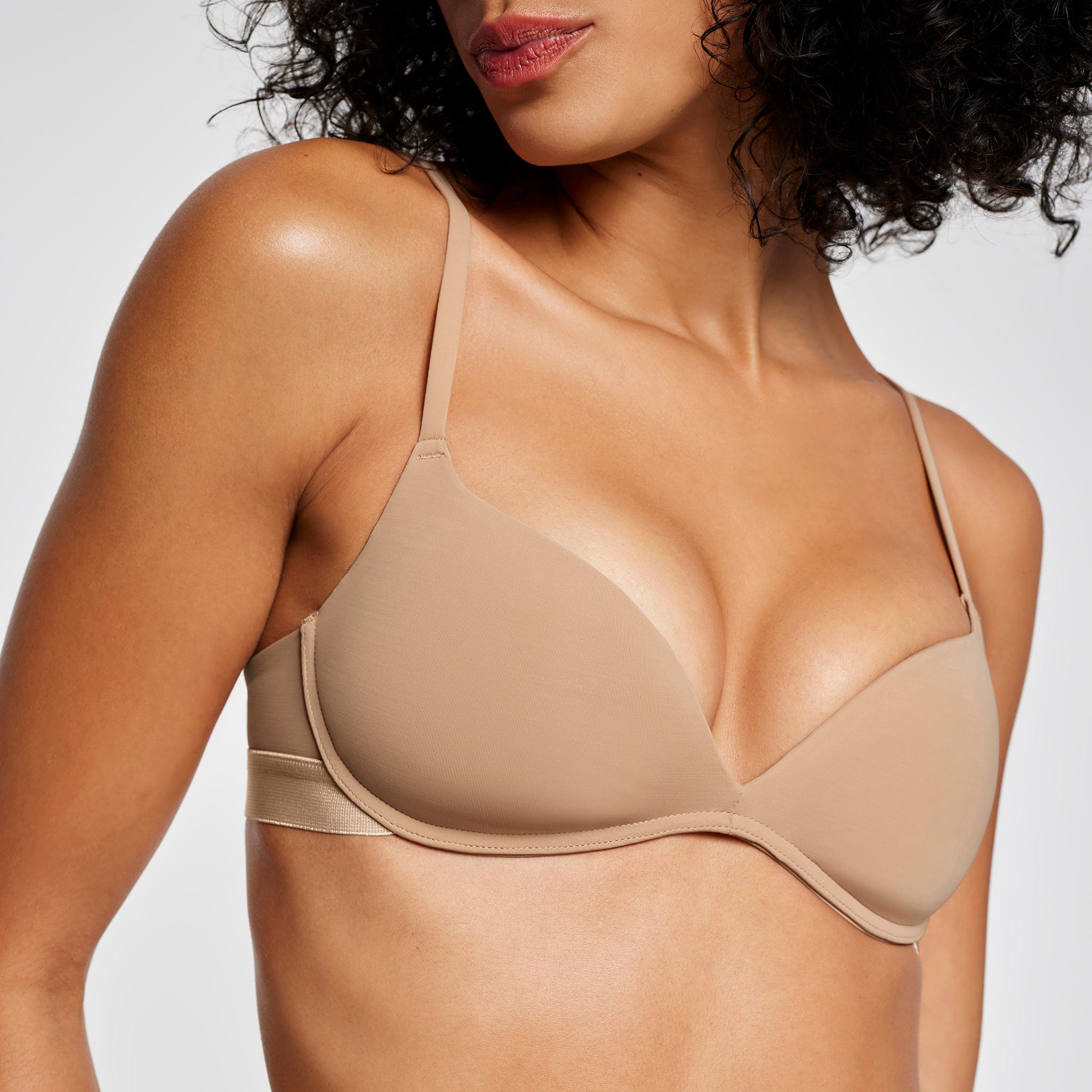 Cotton On Body Ultimate Comfort Push Up2 Bra Beige - Onceit