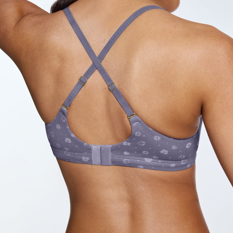 Supima® Cotton Wirefree Bra Flora