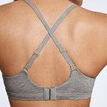 Supima® Cotton Wirefree Bra Heather Grey