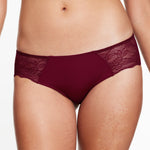 Smooth Lace Hiphugger Black Cherry