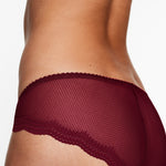 Signature Lace Bikini Black Cherry