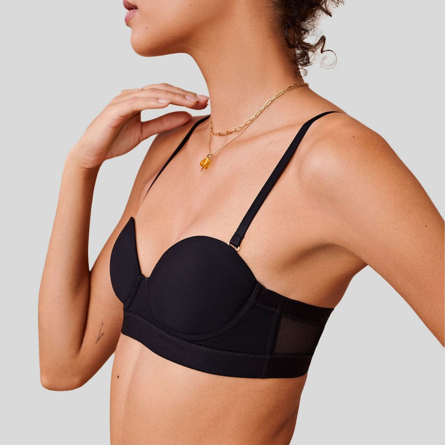 Multiway Strapless Bra With Racerback Clip