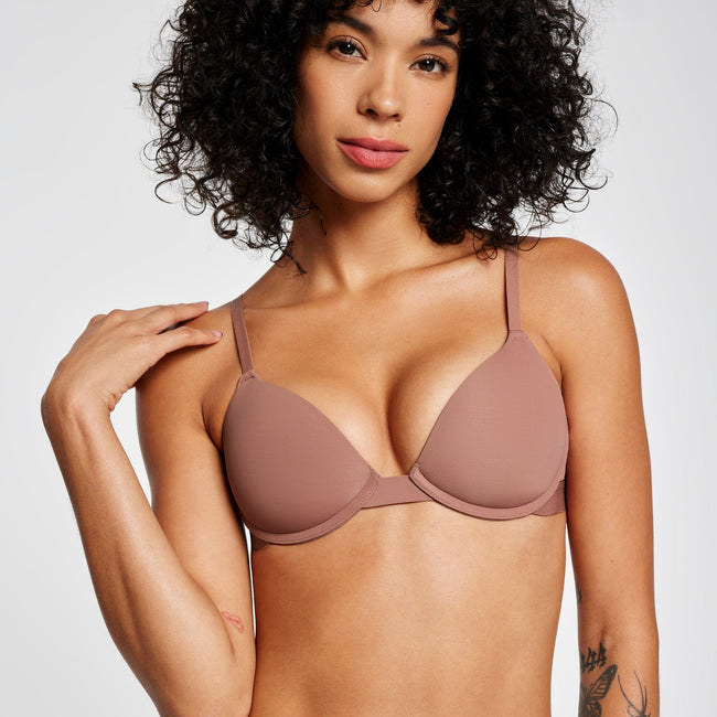 Pepper Limitless Wirefree Scoop Bra With Darts Sz Large 38AA 38A 38B tuscan  tan 