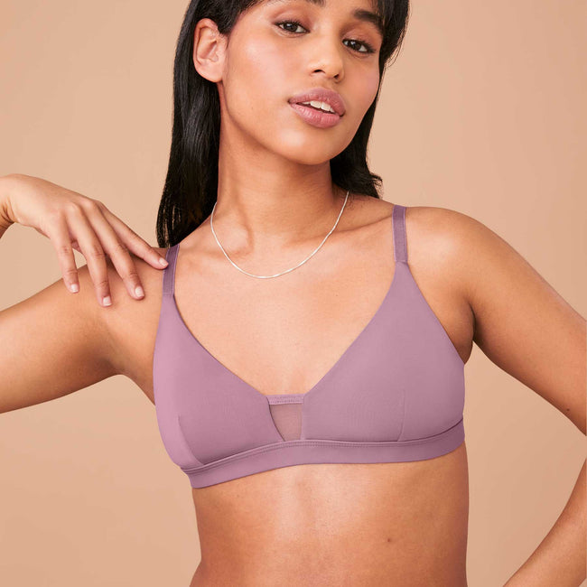 MULTIPLE SIZES!!! Pepper Laidback Lace Bra in Sienna Rose
