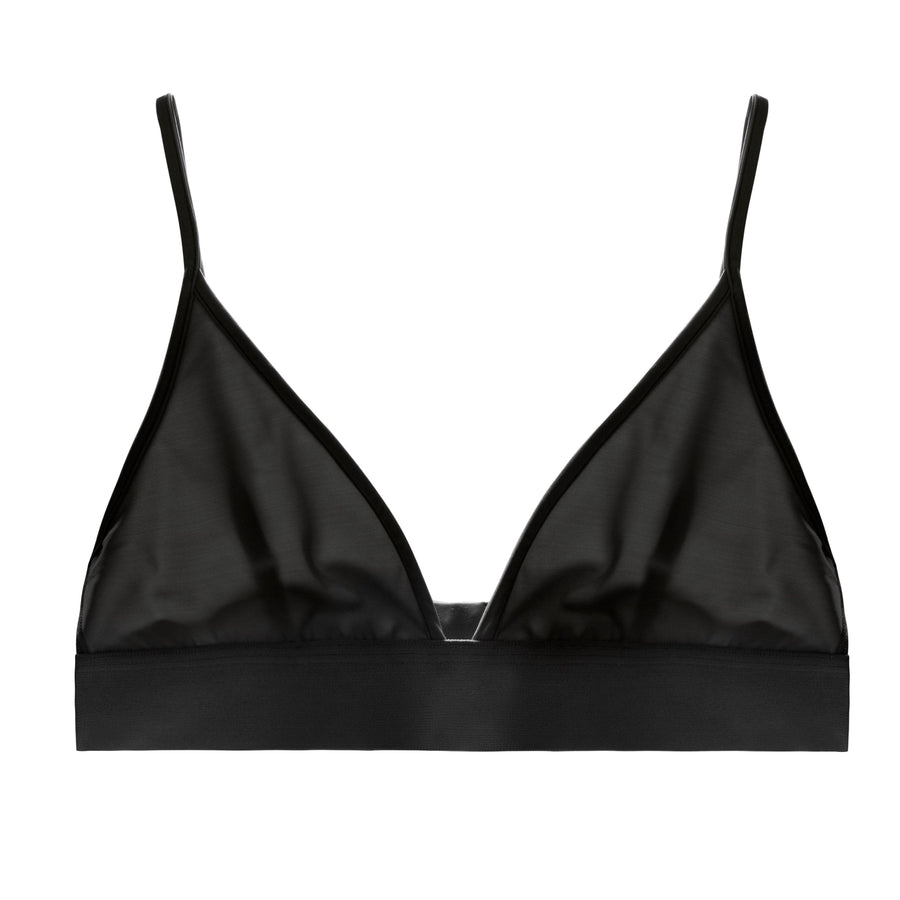 Buy online Black Polyester Tshirt Bra from lingerie for Women by Quttos for  ₹280 at 65% off