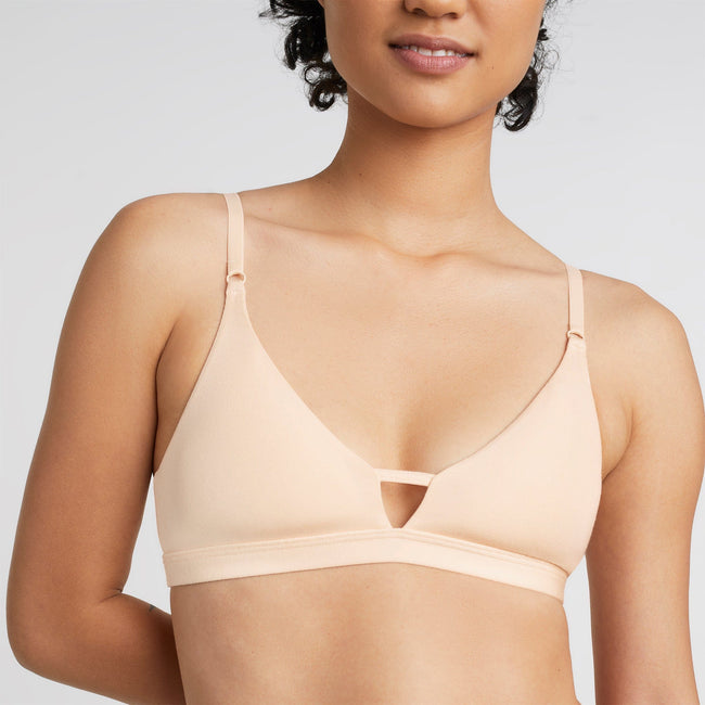 Pepper Limitless Wirefree Scoop Bra  Wireless Bra for Women with Removable  Cups, Body-Hugging Fit, Buttery-Soft Fabric, Tuscan, XXS : :  Fashion